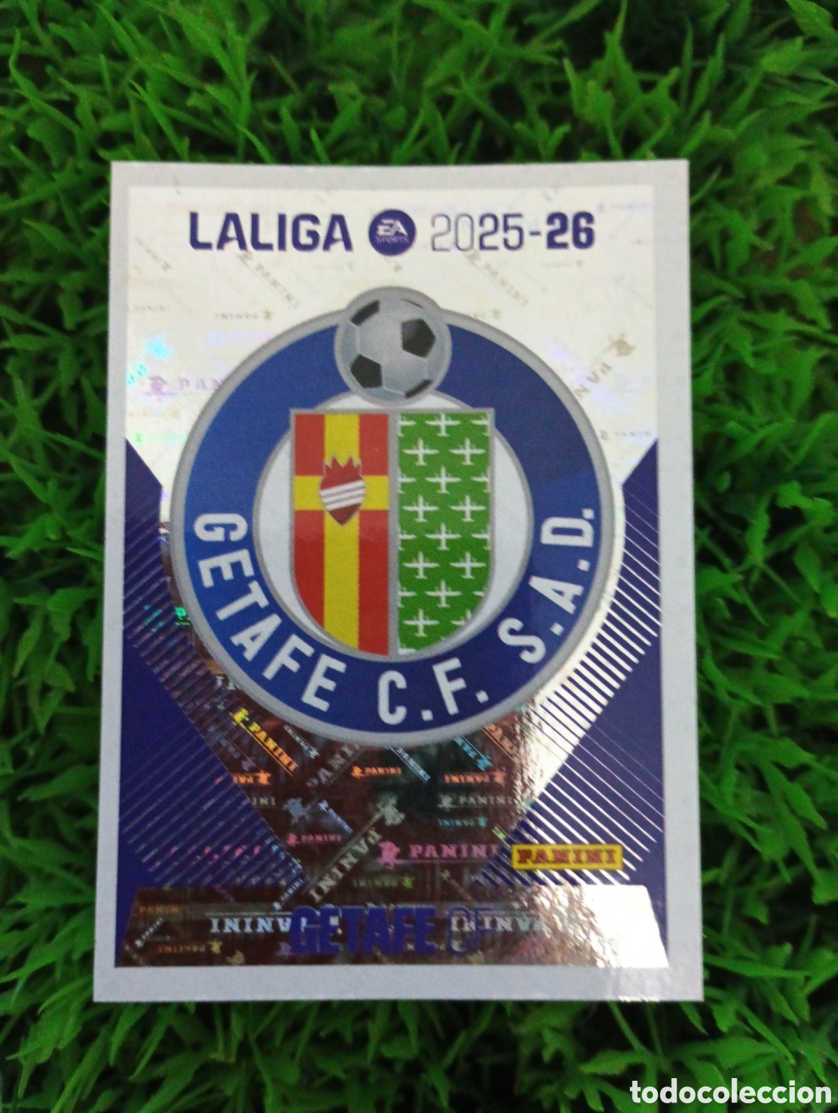 Coleccionismo cromos antiguos: Escudo Getafe Liga Este 25-26 # 1 NUNCA PEGADO