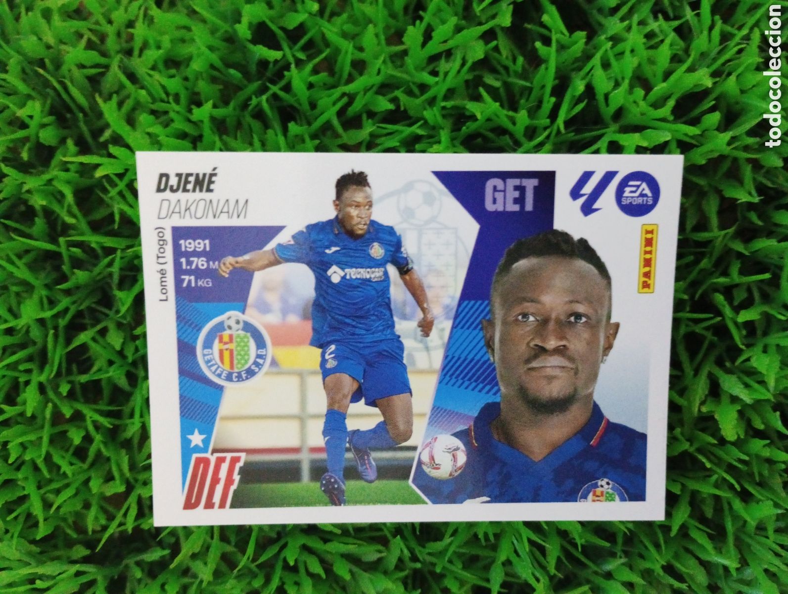 Coleccionismo cromos antiguos: Djene Getafe Liga Este 25-26 # 8 NUNCA PEGADO