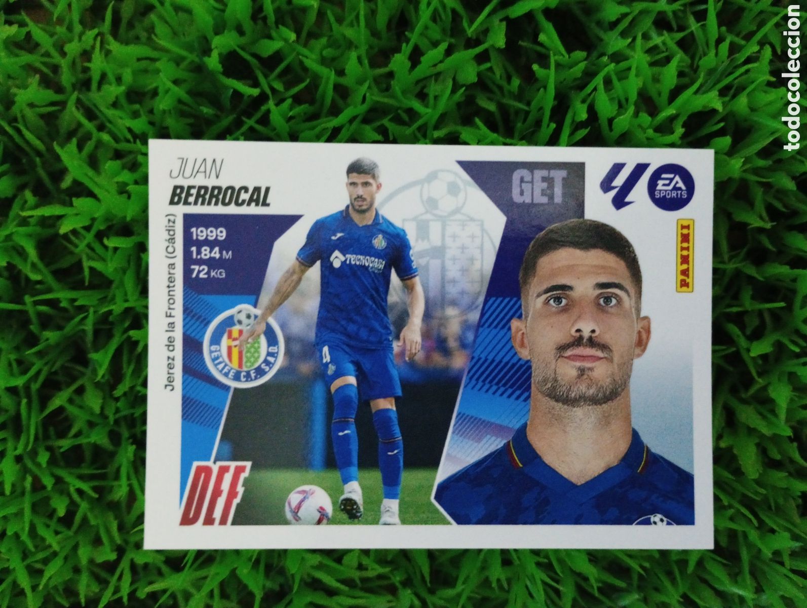 Coleccionismo cromos antiguos: Berrocal Getafe Liga Este 25-26 # 9B NUNCA PEGADO