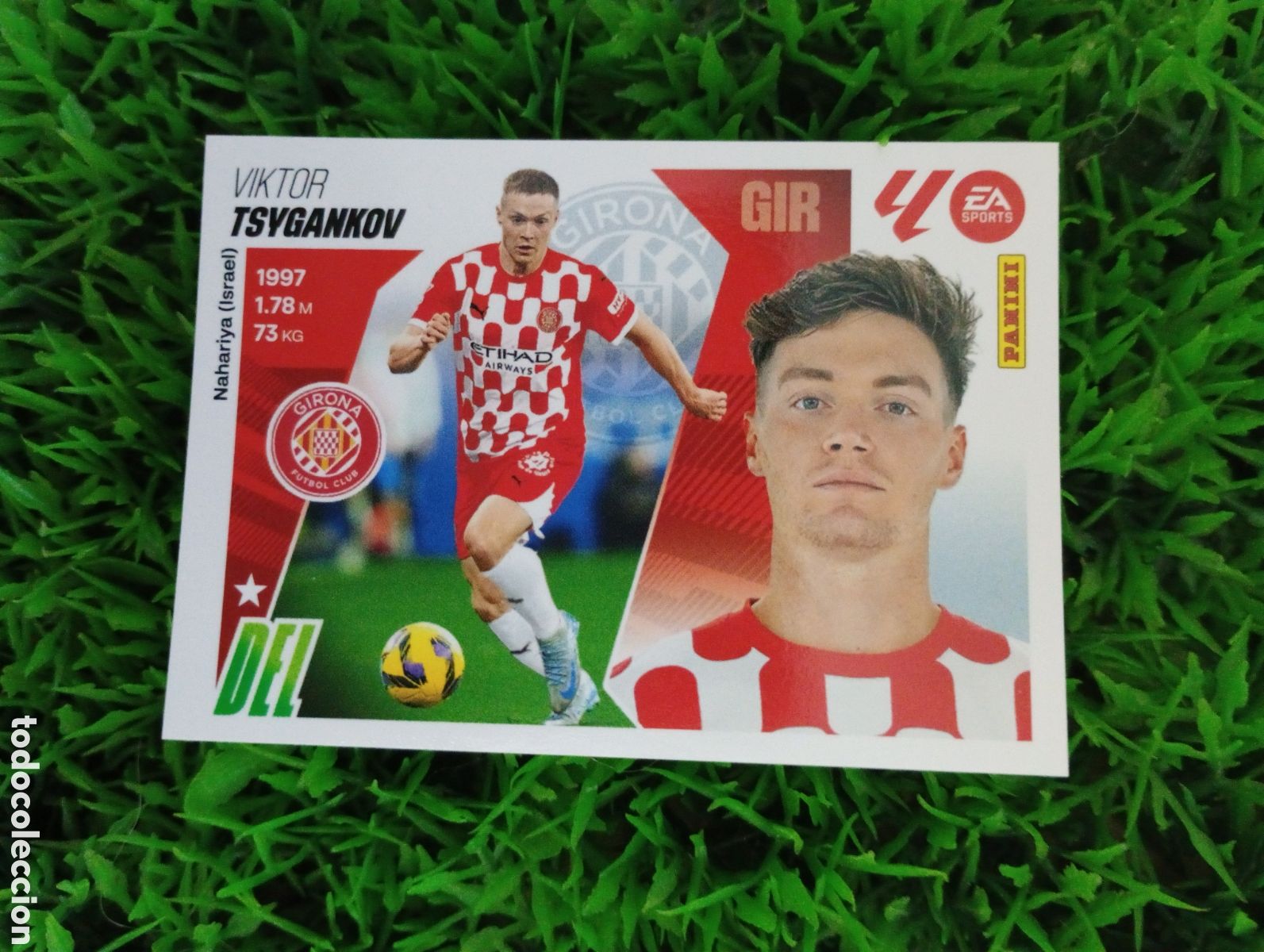 Coleccionismo cromos antiguos: Tsygankov Girona Liga Este 25-26 # 16 NUNCA PEGADO