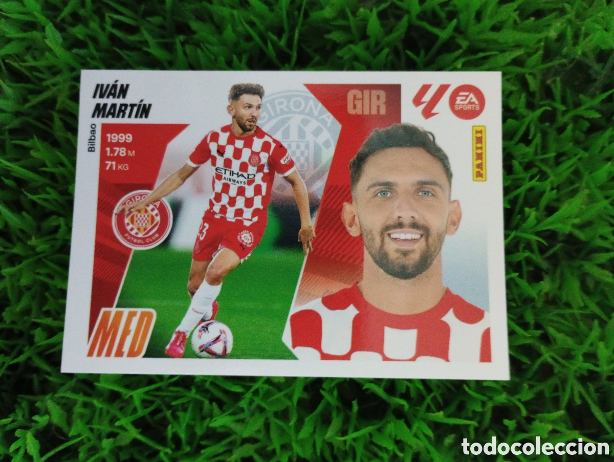 Coleccionismo cromos antiguos: Ivan Martin Girona Liga Este 25-26 # 15 NUNCA PEGADO