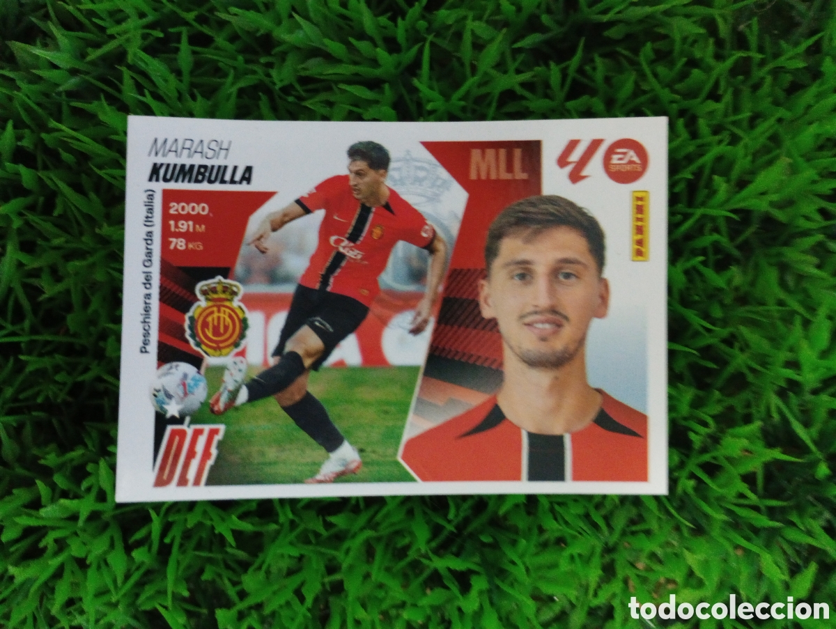 Coleccionismo cromos antiguos: Kumbulla Mallorca Liga Este 25-26 # 7 BIS NUNCA PEGADO