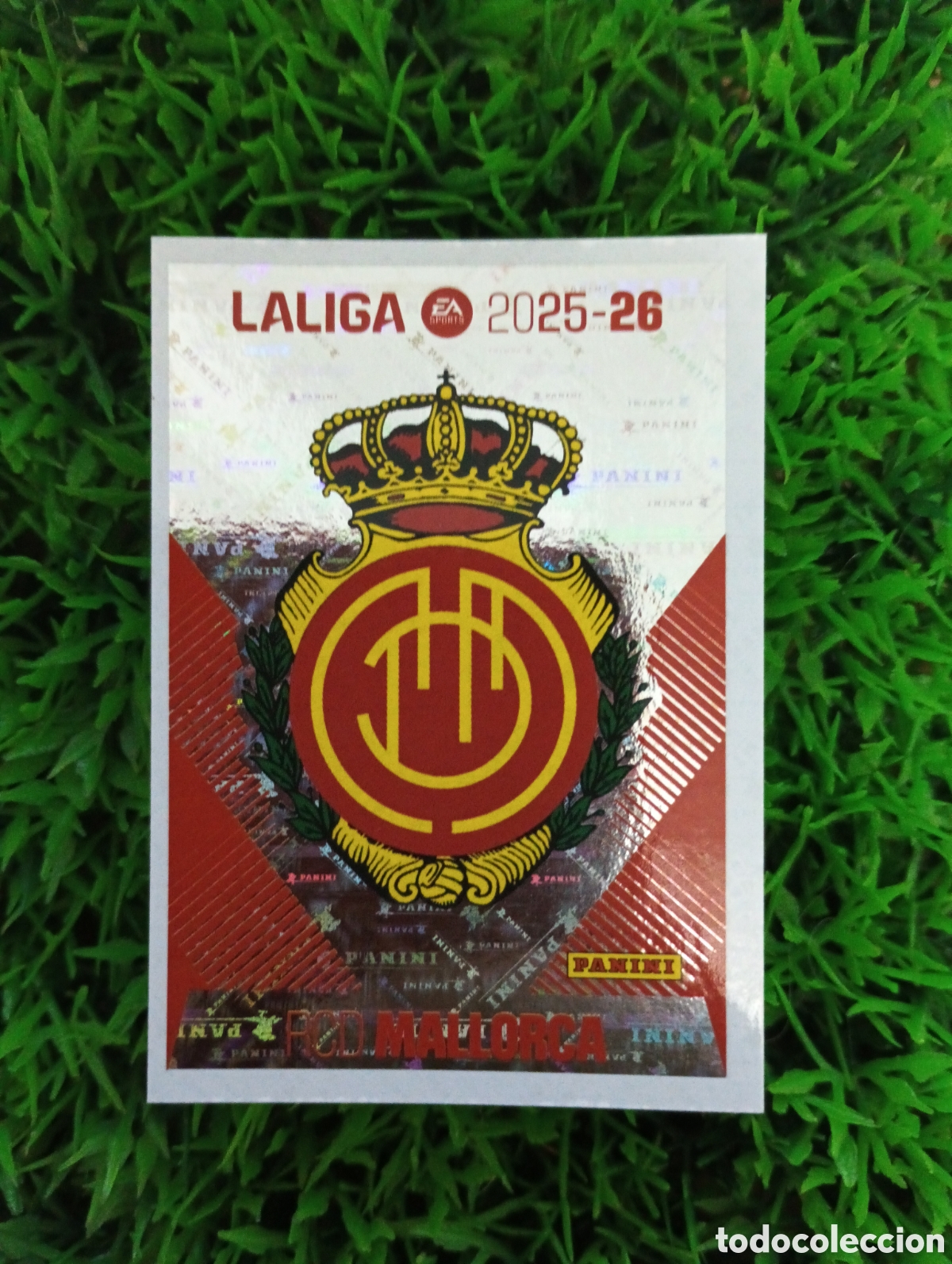 Coleccionismo cromos antiguos: Escudo Mallorca Liga Este 25-26 # 1 NUNCA PEGADO