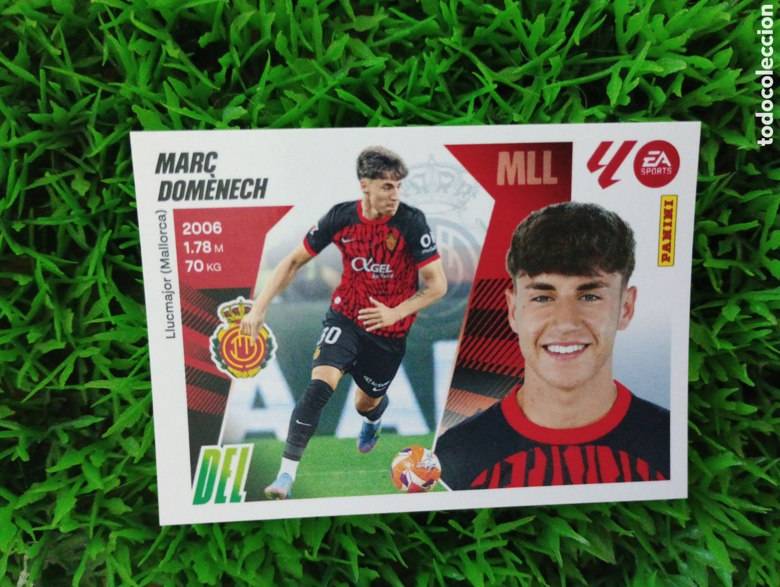 Coleccionismo cromos antiguos: Marc Domenech Mallorca Liga Este 25-26 # 17 NUNCA PEGADO