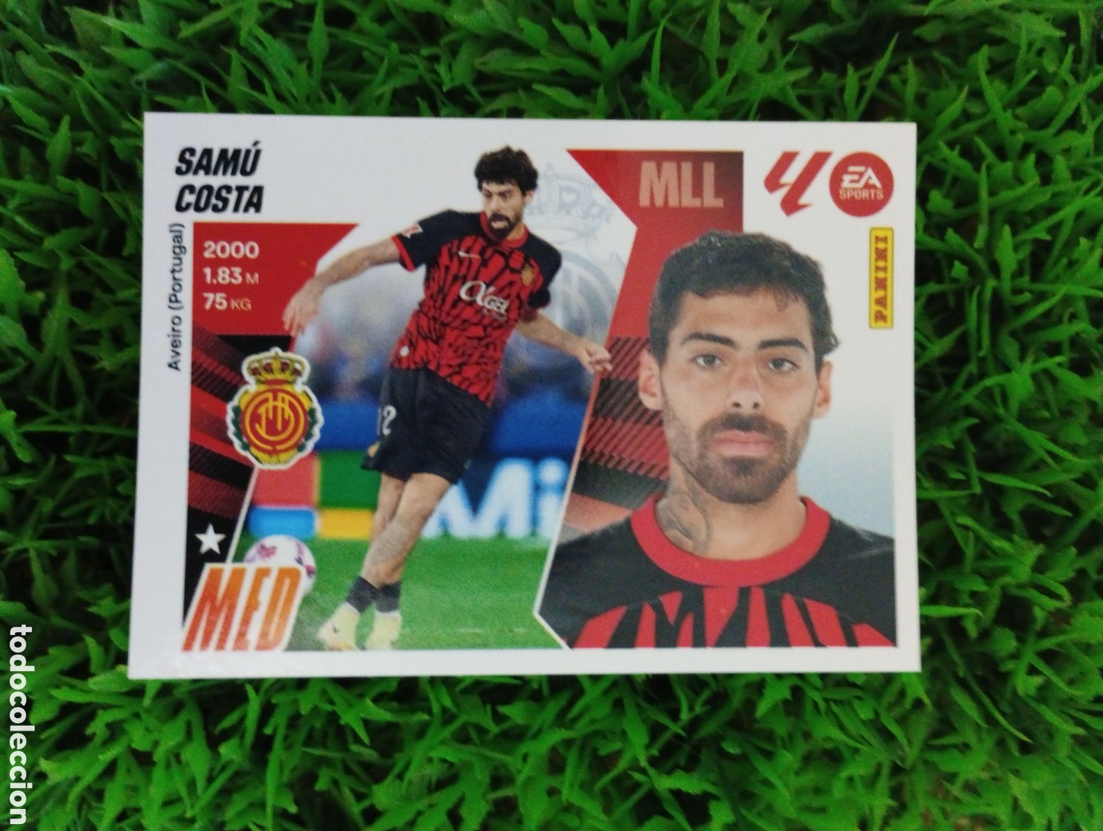 Coleccionismo cromos antiguos: Samu Costa Mallorca Liga Este 25-26 # 12 NUNCA PEGADO