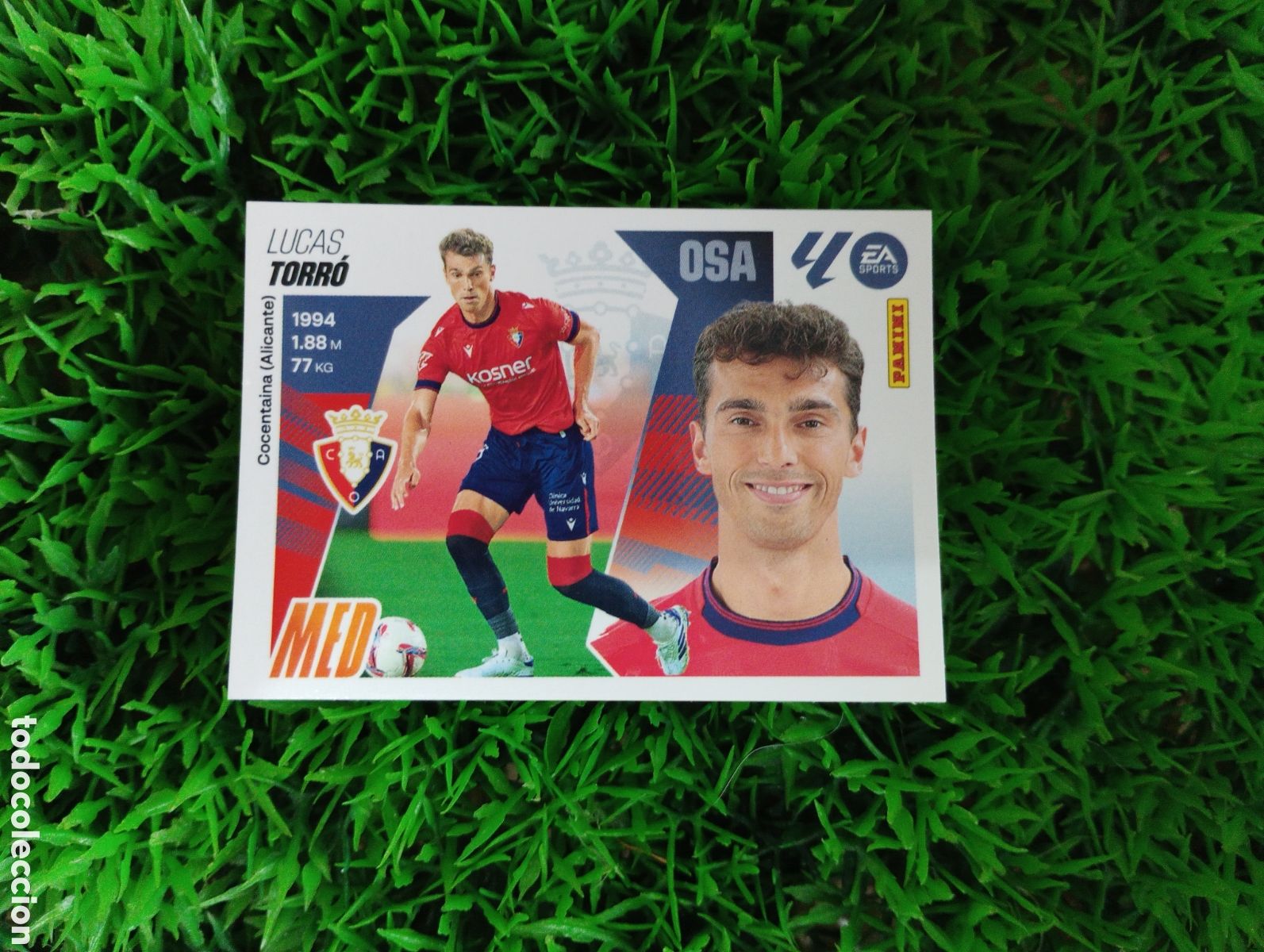 Colecionismo Cromos antigos: Torro Osasuna Liga Este 25-26 # 12 NUNCA PEGADO