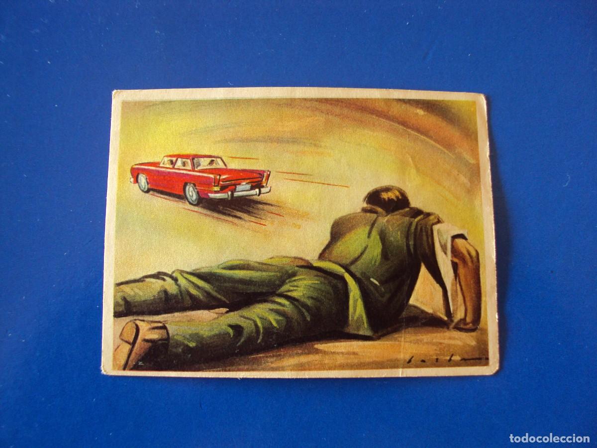 Coleccionismo cromos antiguos: N&ordm; 74 COLECCI&Oacute;N TRAFICO AL D&Iacute;A EDITORIAL ARTFI 1967 CROMO RECUPERADO