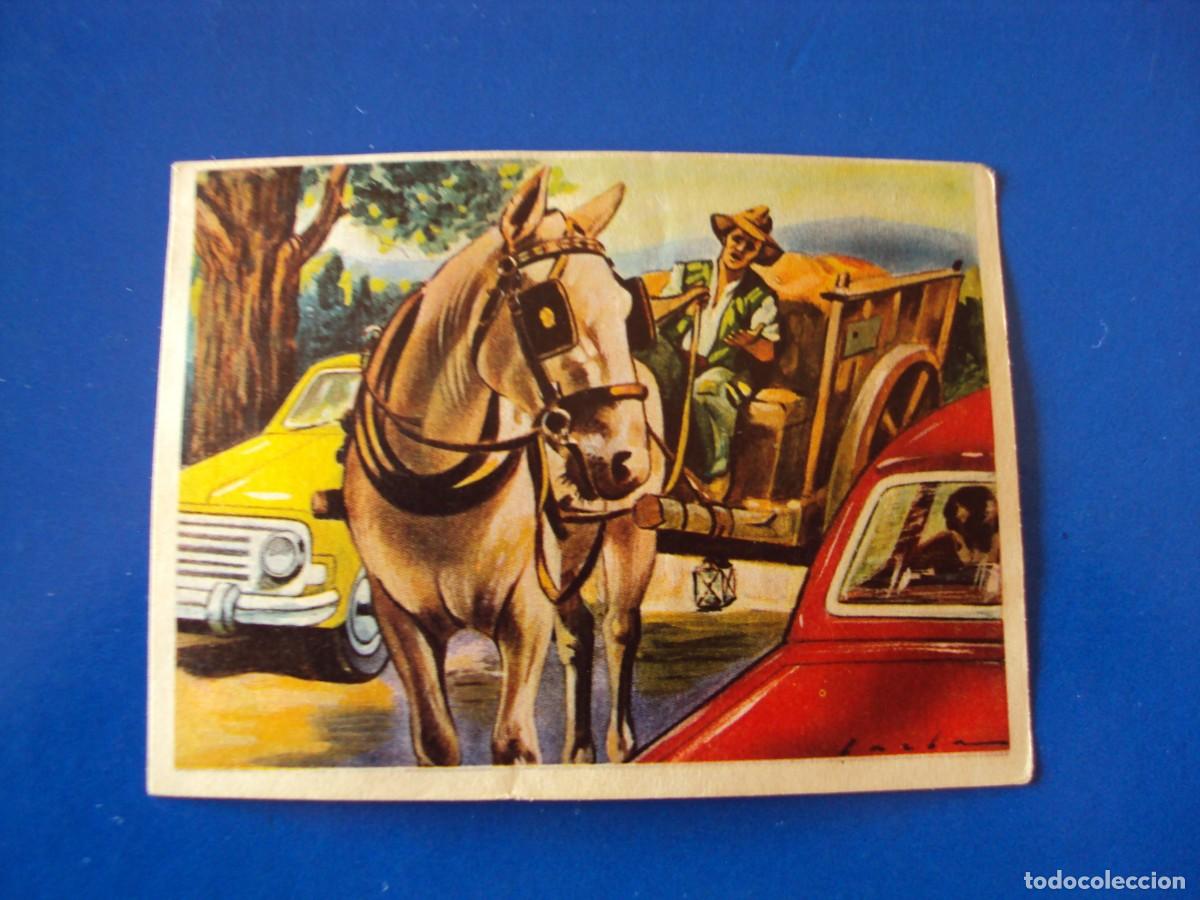 Coleccionismo cromos antiguos: N&ordm; 84 COLECCI&Oacute;N TRAFICO AL D&Iacute;A EDITORIAL ARTFI 1967 CROMO RECUPERADO