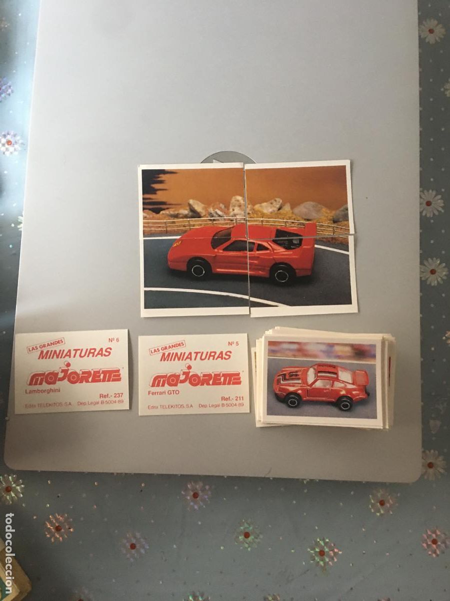 Coleccionismo cromos antiguos: MINIATURAS MAJORETTE 1 A 147 COMPLETA Y SUELTA