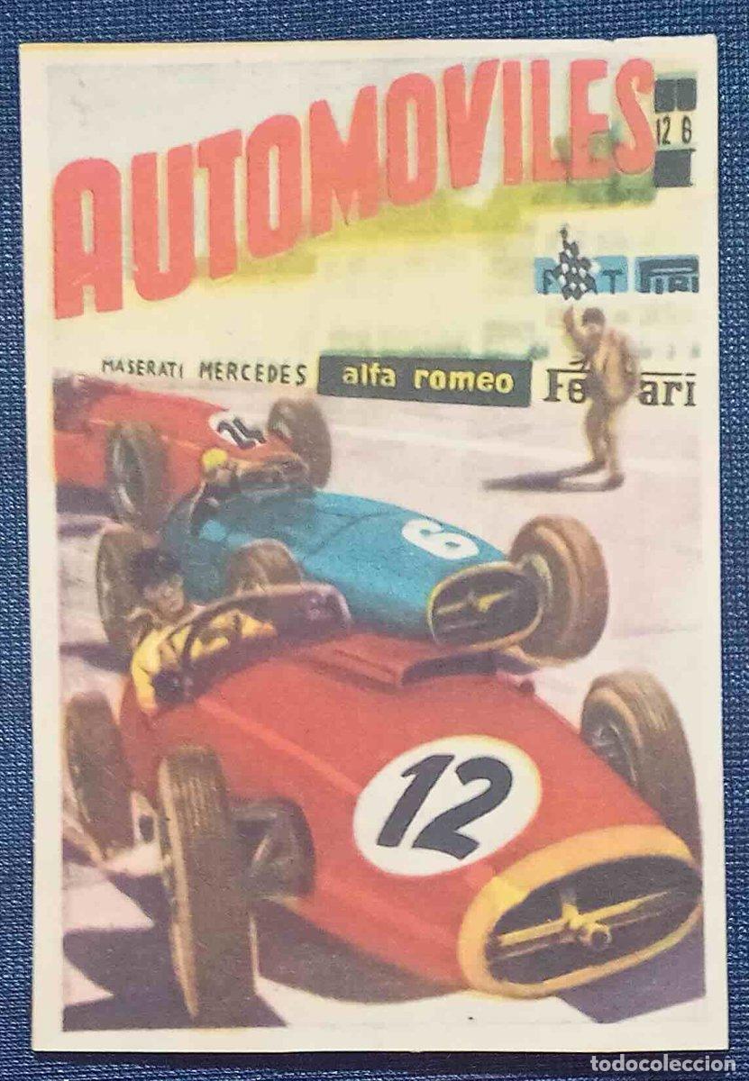 Coleccionismo cromos antiguos: CROMO MODELO. AUTOM&Oacute;VILES. EDITORIAL FHER, 1958.