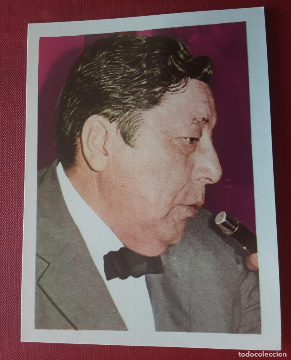 Coleccionismo cromos antiguos: ATAHUALPA YUPANQUI, CROMO COLECCI&Oacute;N ARTISTAS, EDITORIAL BRUGUERA A&Ntilde;O 1972.