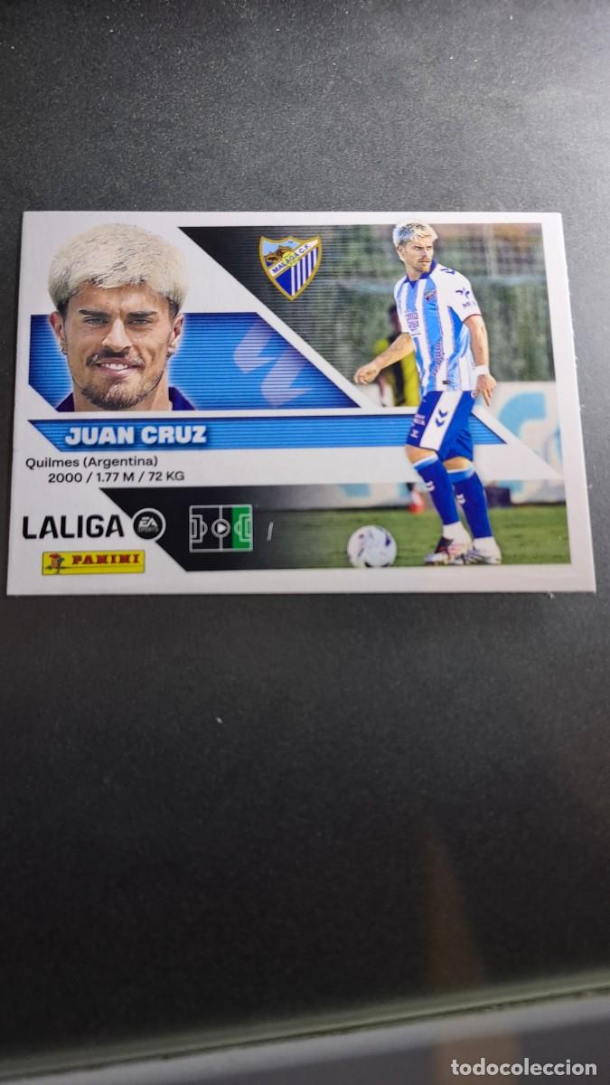 Coleccionismo cromos antiguos: CROMO JUAN CRUZ FICHAJE 11 ULTIMOS FICHAJES 11 MALAGA LIGA 2026 2027 26 27 ESTE PANINI NUNCA PEGADO