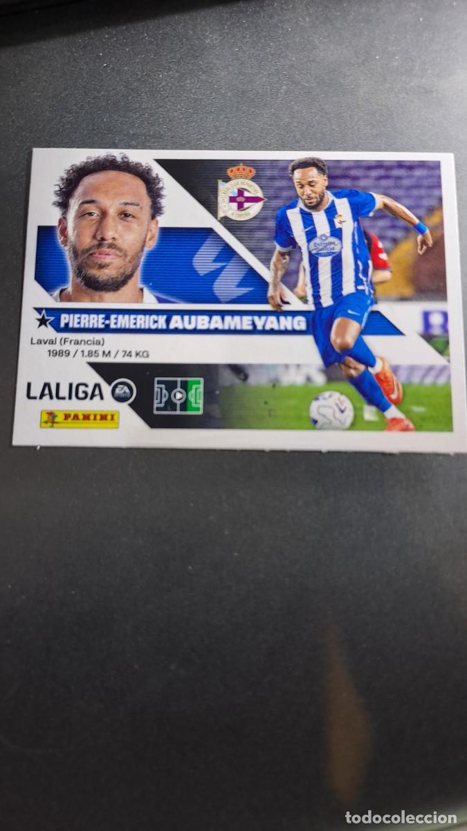 Coleccionismo cromos antiguos: CROMO AUBAMEYANG FICHAJE 12 ULTIMOS FICHAJES 12 DEPORTIVO CORU&Ntilde;A LIGA 2026 2027 26 27 ESTE PANINI