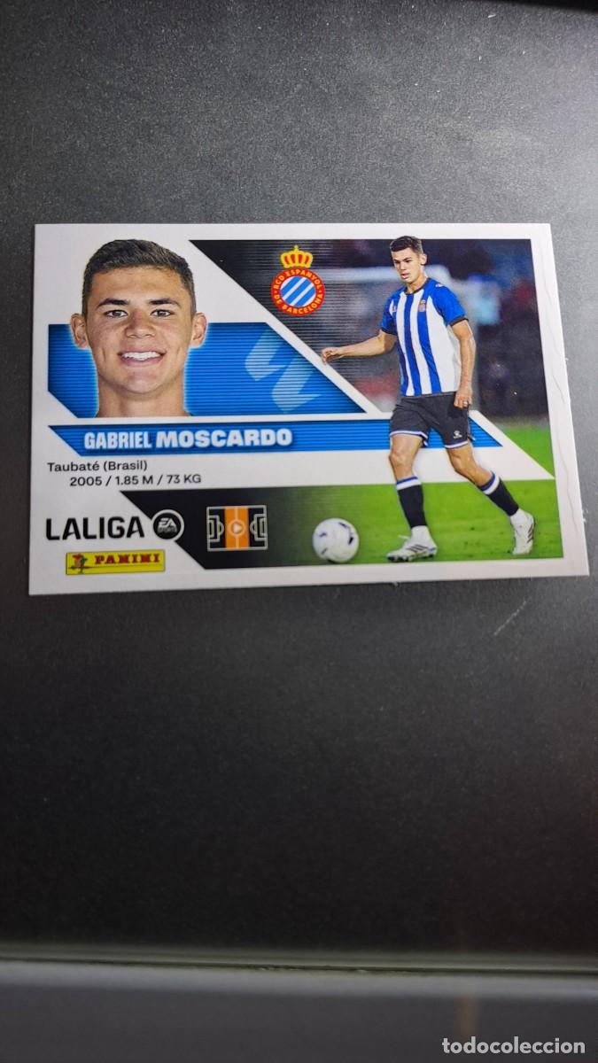Coleccionismo cromos antiguos: CROMO MOSCARDO FICHAJE 16 ULTIMOS FICHAJES 16 ESPANYOL LIGA 2026 2027 26 27 ESTE PANINI NUNCA PEGADO