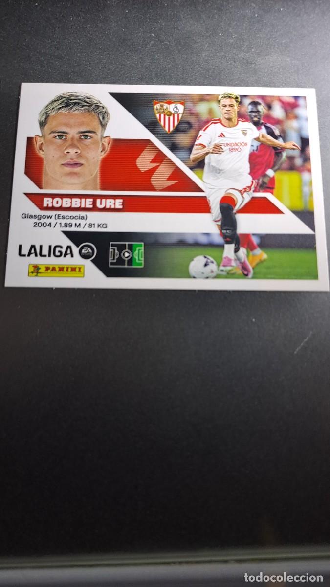 Coleccionismo cromos antiguos: CROMO ROBBIE URE FICHAJE 25 ULTIMOS FICHAJES 25 SEVILLA LIGA 2026 2027 26 27 ESTE PANINI NUNCA PEGAD