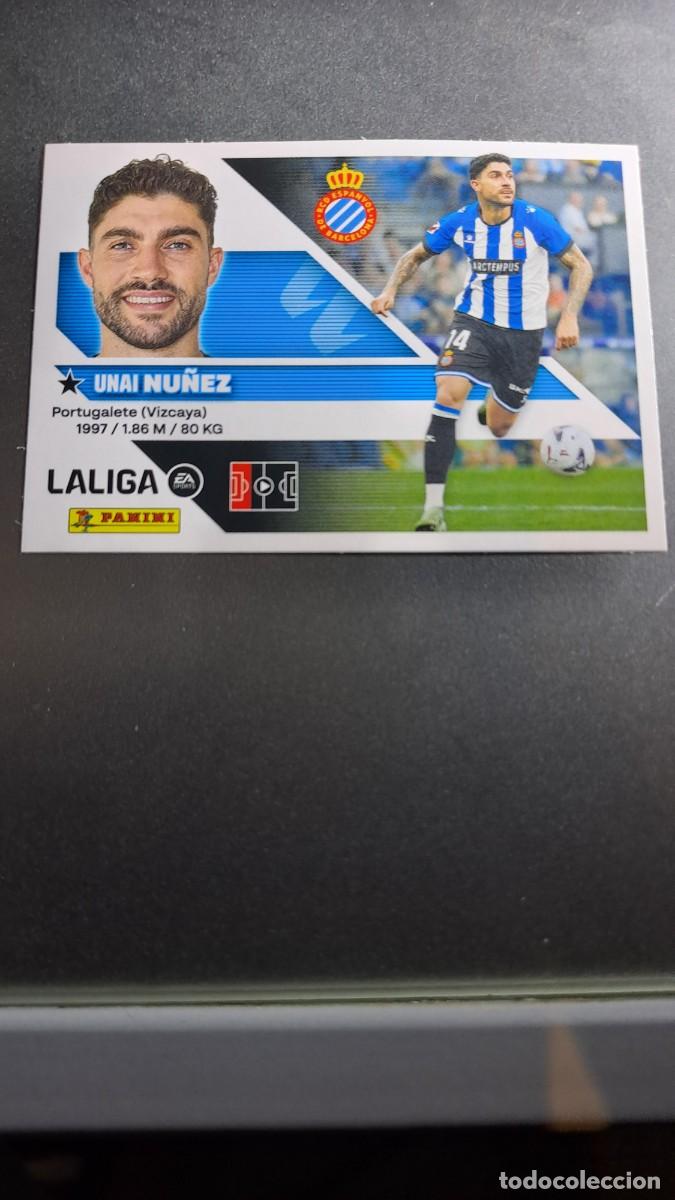 Coleccionismo cromos antiguos: CROMO NU&Ntilde;EZ FICHAJE 27 ULTIMOS FICHAJES 27 ESPANYOL LIGA 2026 2027 26 27 ESTE PANINI NUNCA PEGADO