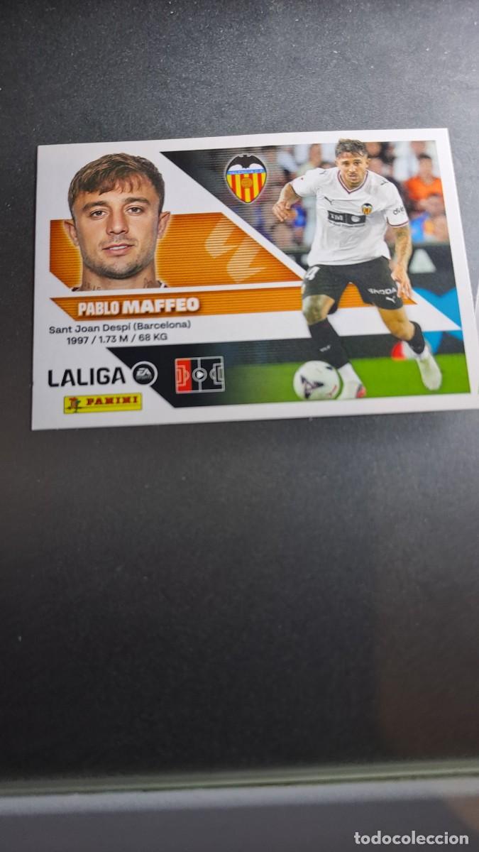 Coleccionismo cromos antiguos: CROMO MAFFEO FICHAJE 28 ULTIMOS FICHAJES 28 VALENCIA LIGA 2026 2027 26 27 ESTE PANINI NUNCA PEGADO