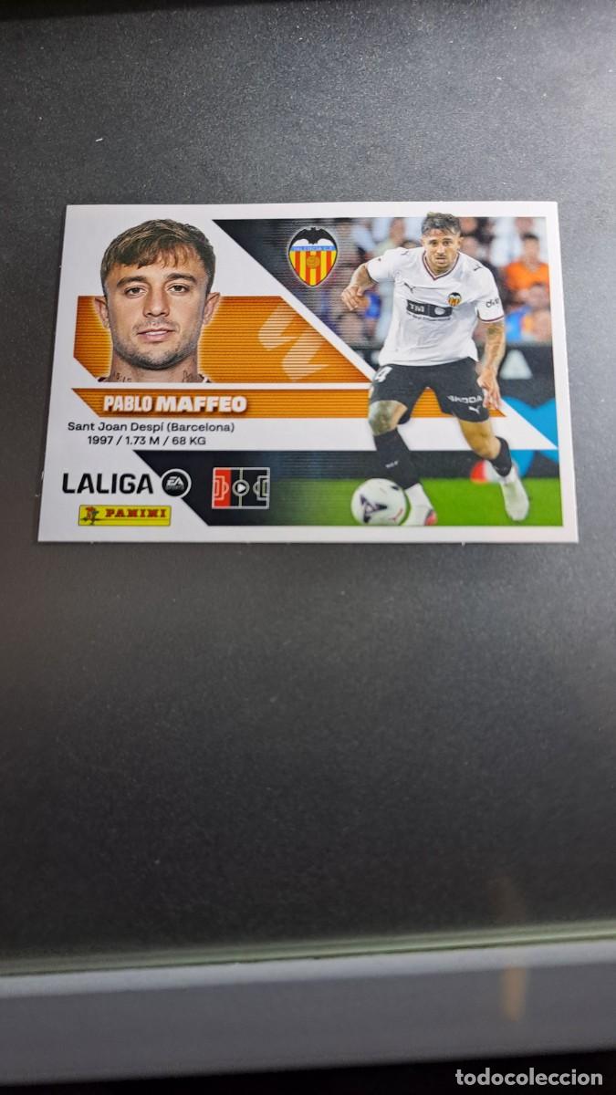 Coleccionismo cromos antiguos: CROMO MAFFEO FICHAJE 28 ULTIMOS FICHAJES 28 VALENCIA LIGA 2026 2027 26 27 ESTE PANINI NUNCA PEGADO