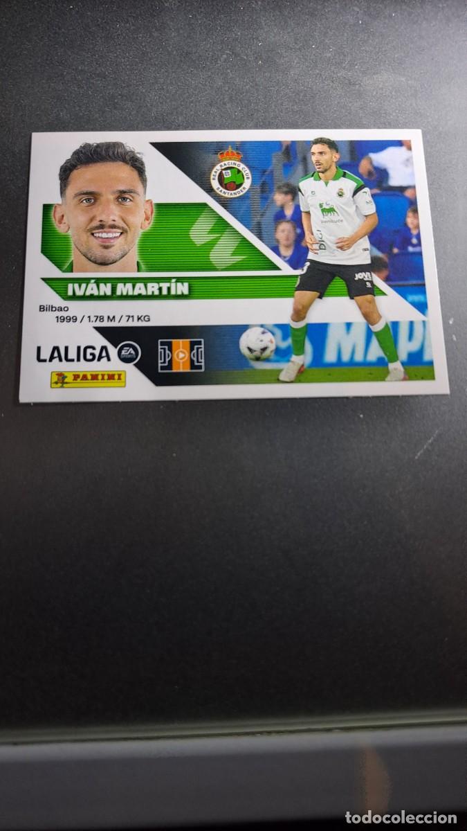 Coleccionismo cromos antiguos: CROMO IVAN MARTIN FICHAJE 34 ULTIMOS FICHAJES 34 RACING SANTANDER LIGA 2026 2027 26 27 ESTE PANINI