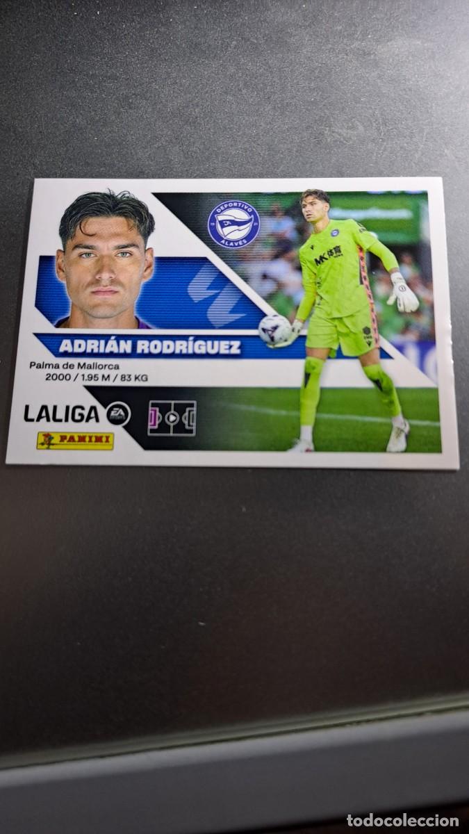 Coleccionismo cromos antiguos: CROMO ADRIAN RODRIGUEZ 4 ALAVES LIGA 2026 2027 26 27 ESTE PANINI NUNCA PEGADO