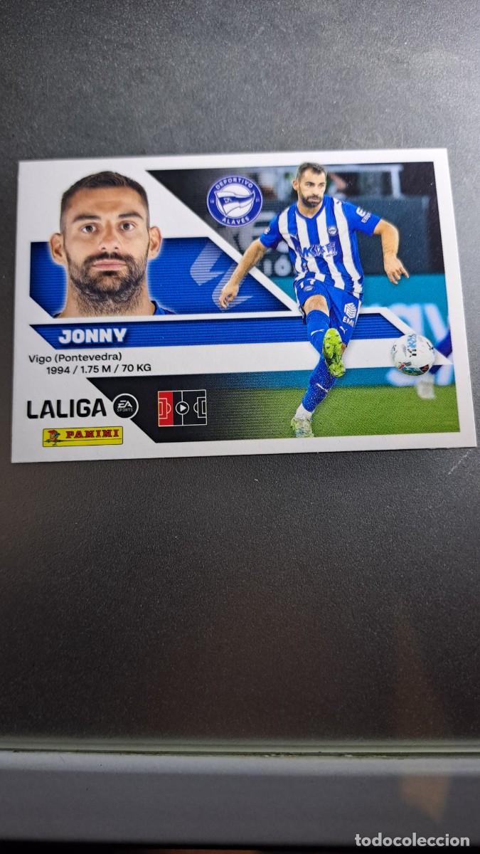 Coleccionismo cromos antiguos: CROMO JONNY 5 ALAVES LIGA 2026 2027 26 27 ESTE PANINI NUNCA PEGADO