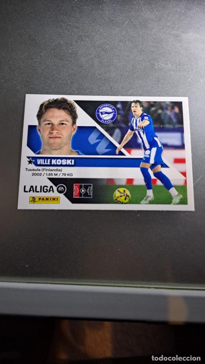 Coleccionismo cromos antiguos: CROMO KOSKI 6 ALAVES LIGA 2026 2027 26 27 ESTE PANINI NUNCA PEGADO