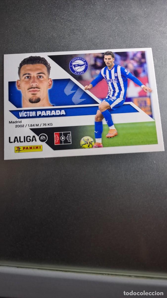 Coleccionismo cromos antiguos: CROMO PARADA 8 ALAVES LIGA 2026 2027 26 27 ESTE PANINI NUNCA PEGADO
