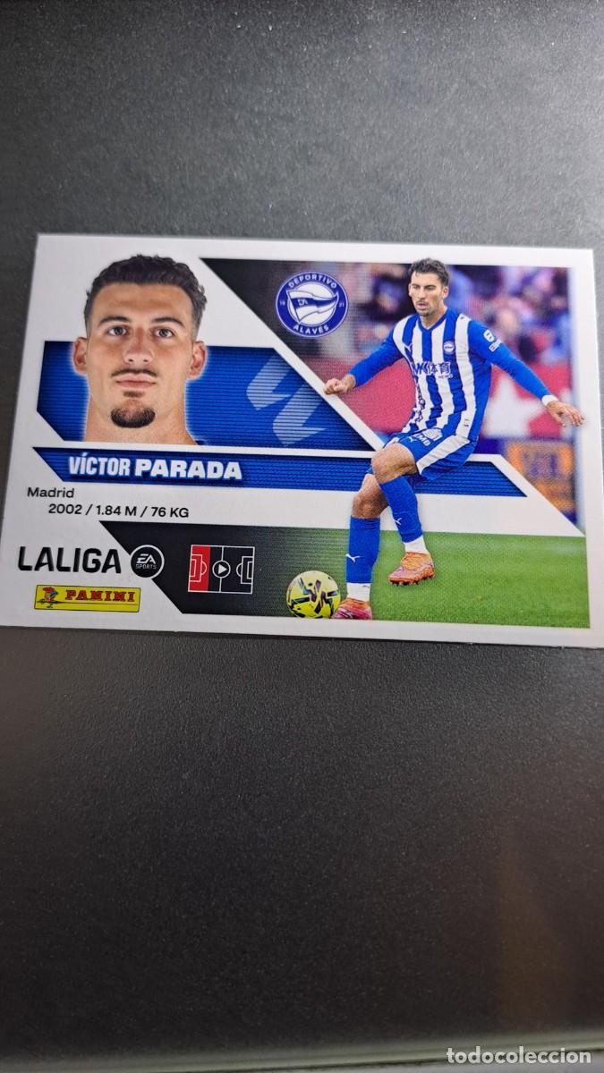 Coleccionismo cromos antiguos: CROMO PARADA 8 ALAVES LIGA 2026 2027 26 27 ESTE PANINI NUNCA PEGADO