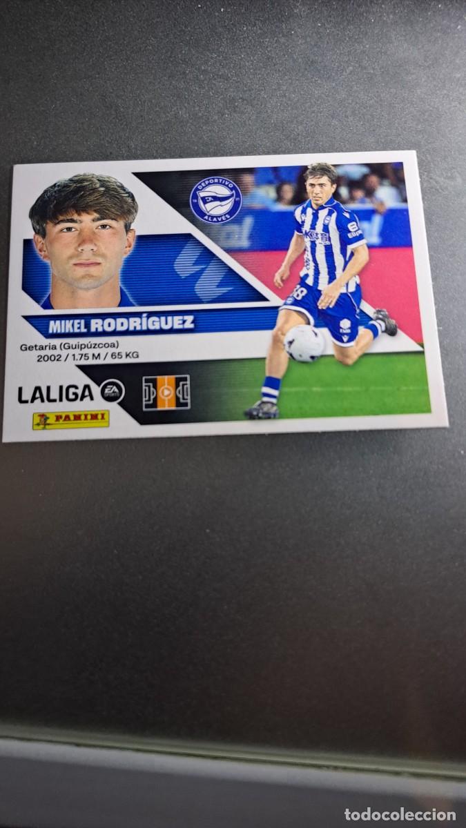 Coleccionismo cromos antiguos: CROMO MIKEL RODRIGUEZ 10 ALAVES LIGA 2026 2027 26 27 ESTE PANINI NUNCA PEGADO