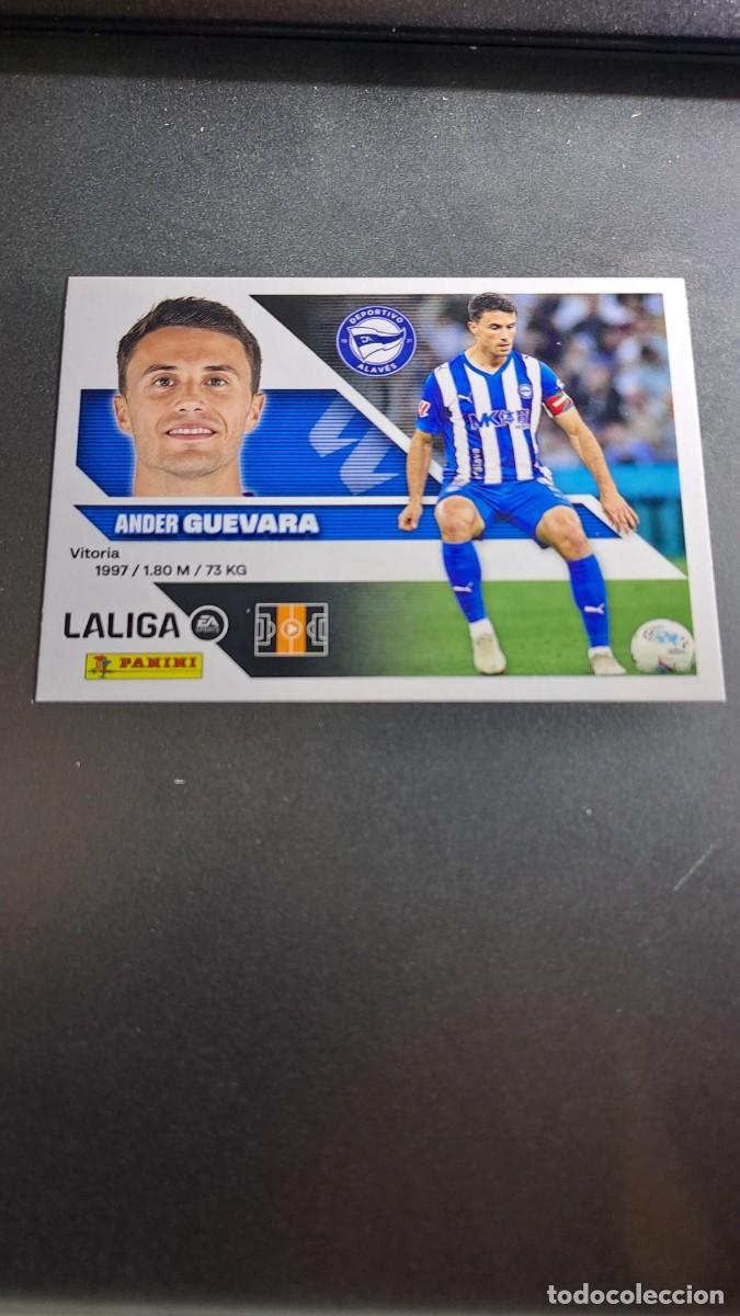 Coleccionismo cromos antiguos: CROMO GUEVARA 13 ALAVES LIGA 2026 2027 26 27 ESTE PANINI NUNCA PEGADO