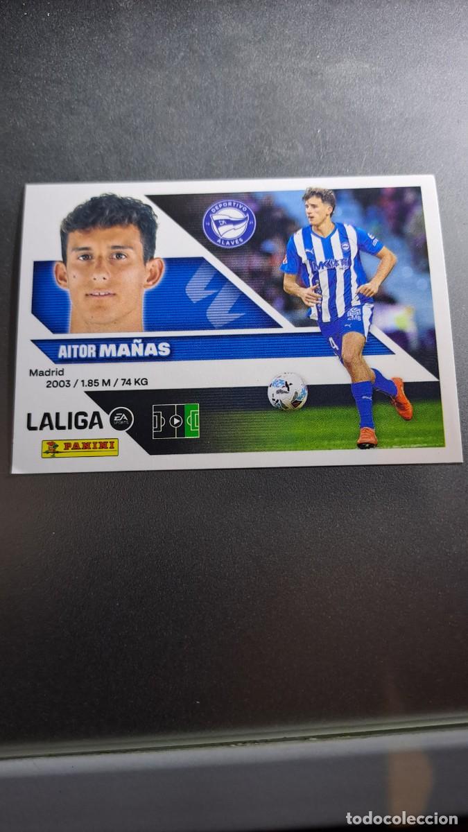Coleccionismo cromos antiguos: CROMO MA&Ntilde;AS 18B 18 B ALAVES LIGA 2026 2027 26 27 ESTE PANINI NUNCA PEGADO