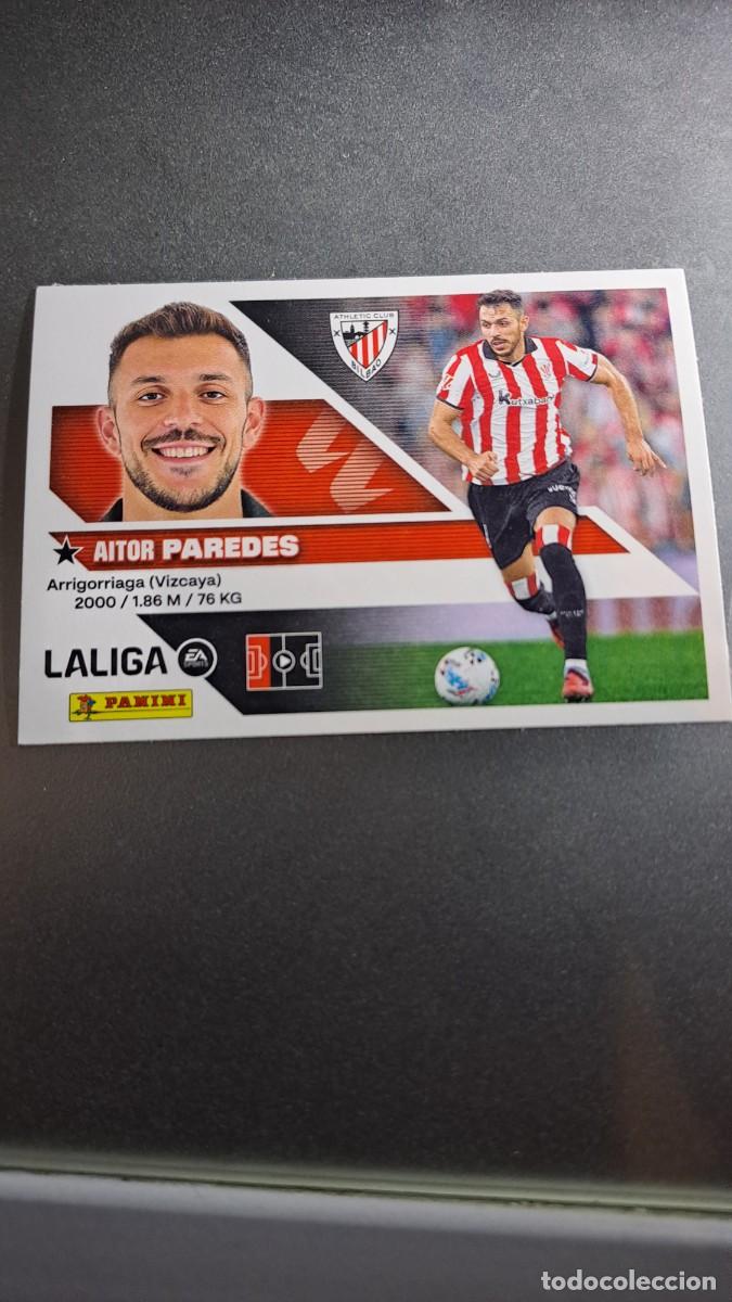 Coleccionismo cromos antiguos: CROMO PAREDES 6A 6 A ATHLETIC CLUB DE BILBAO LIGA 2026 2027 26 27 ESTE PANINI NUNCA PEGADO