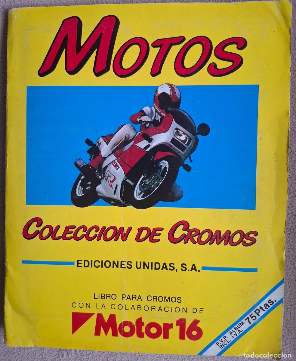 Coleccionismo cromos antiguos: Album Cromos Motos Motor 16