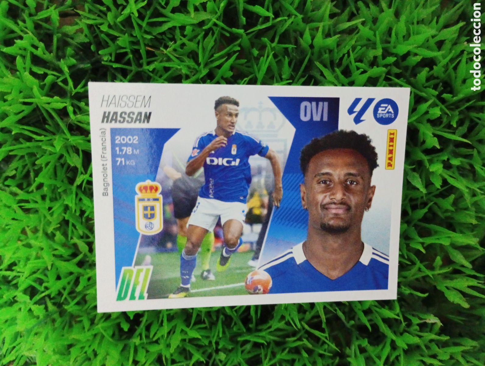 Coleccionismo cromos antiguos: Hassan Oviedo Liga Este 25-26 # 17 NUNCA PEGADO