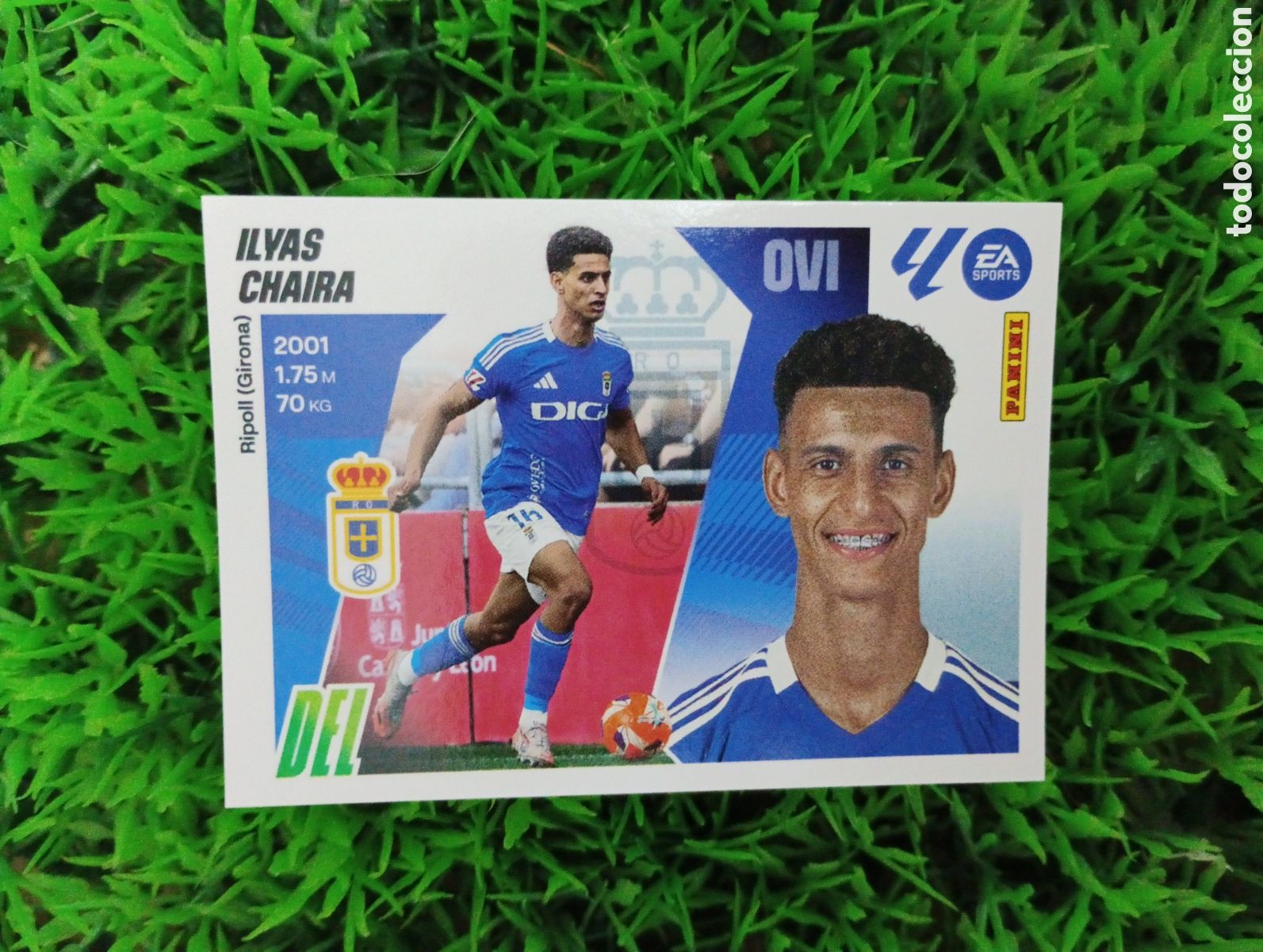 Coleccionismo cromos antiguos: Ilvas Chaira Oviedo Liga Este 25-26 # 18 A NUNCA PEGADO