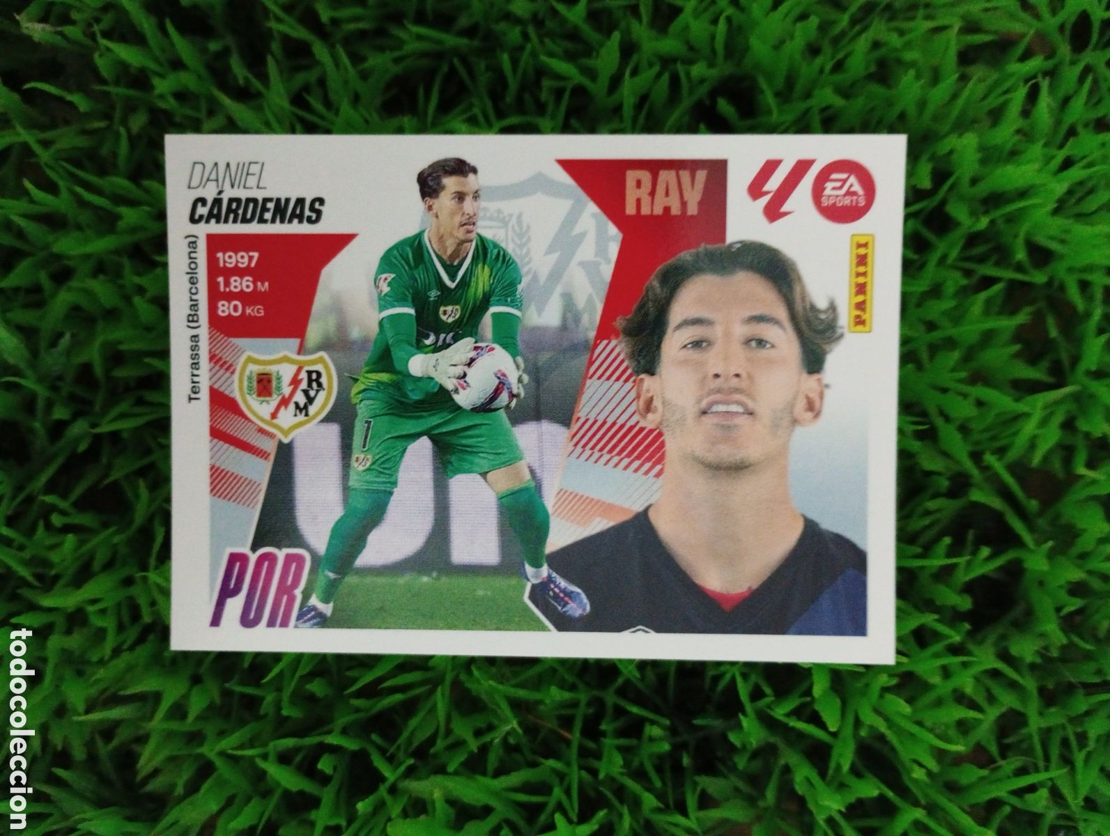 Coleccionismo cromos antiguos: Cardenas Rayo Vallecano Liga Este 25-26 # 4 NUNCA PEGADO