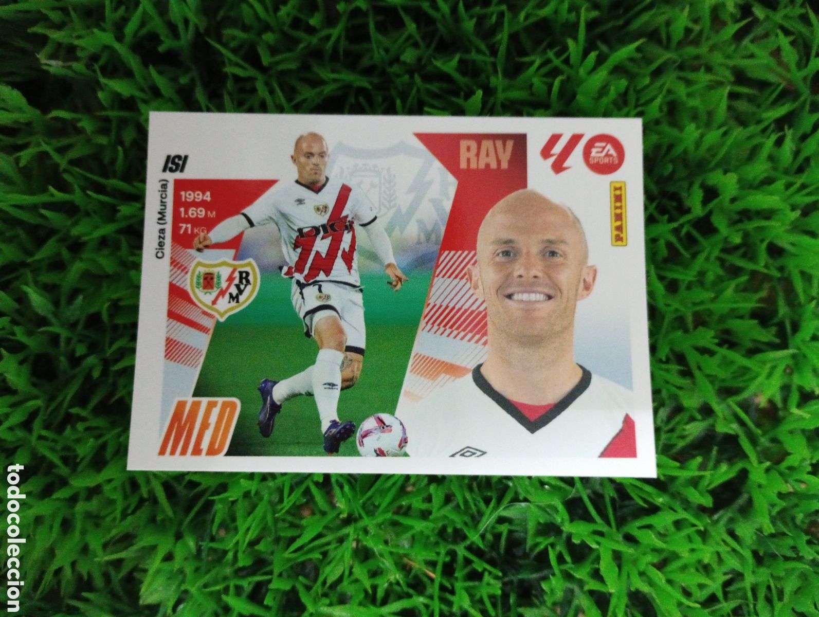 Coleccionismo cromos antiguos: Isi Rayo Vallecano Liga Este 25-26 # 14 NUNCA PEGADO