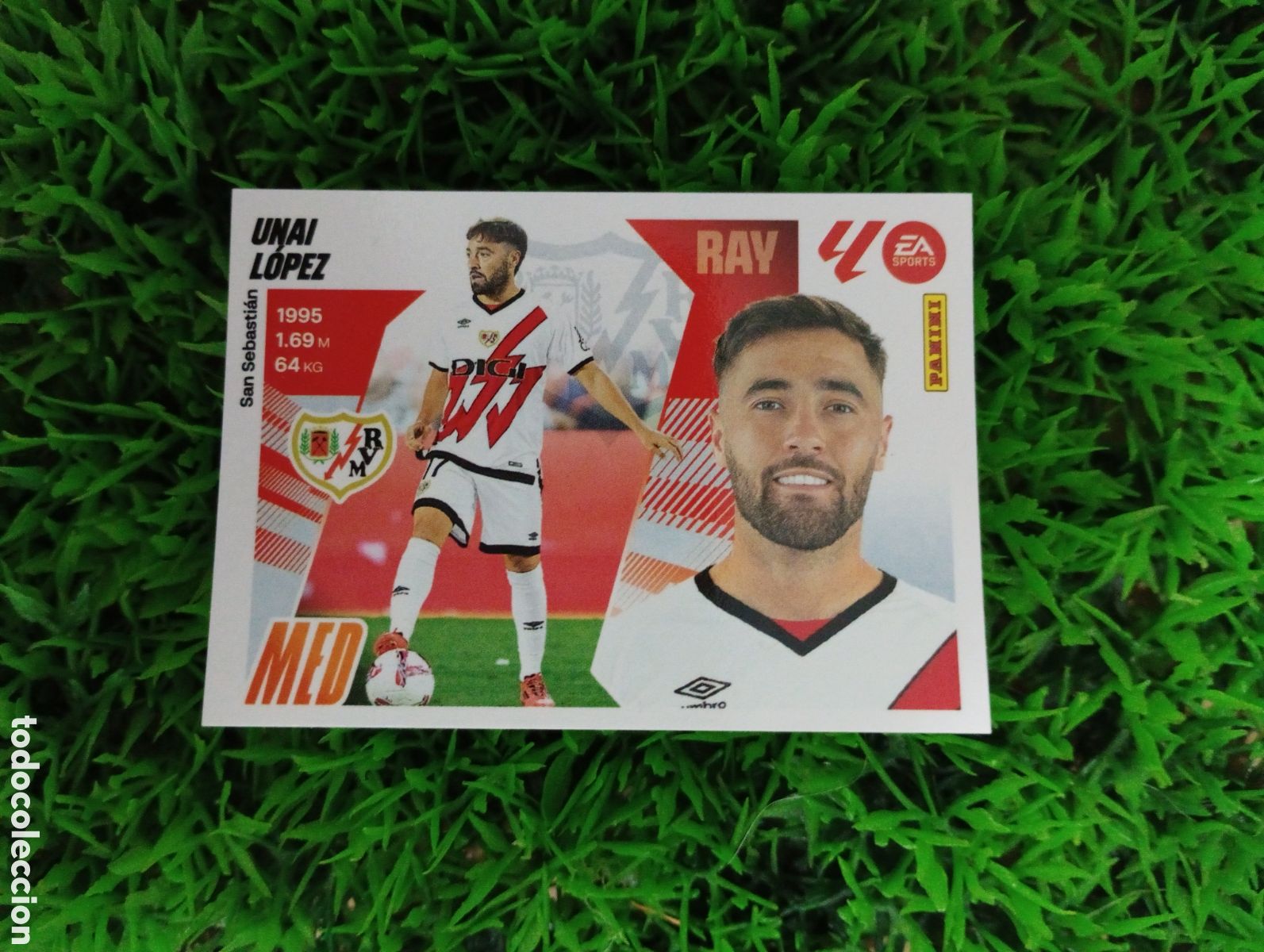 Coleccionismo cromos antiguos: Unai Lopez Rayo Vallecano Liga Este 25-26 # 16 NUNCA PEGADO