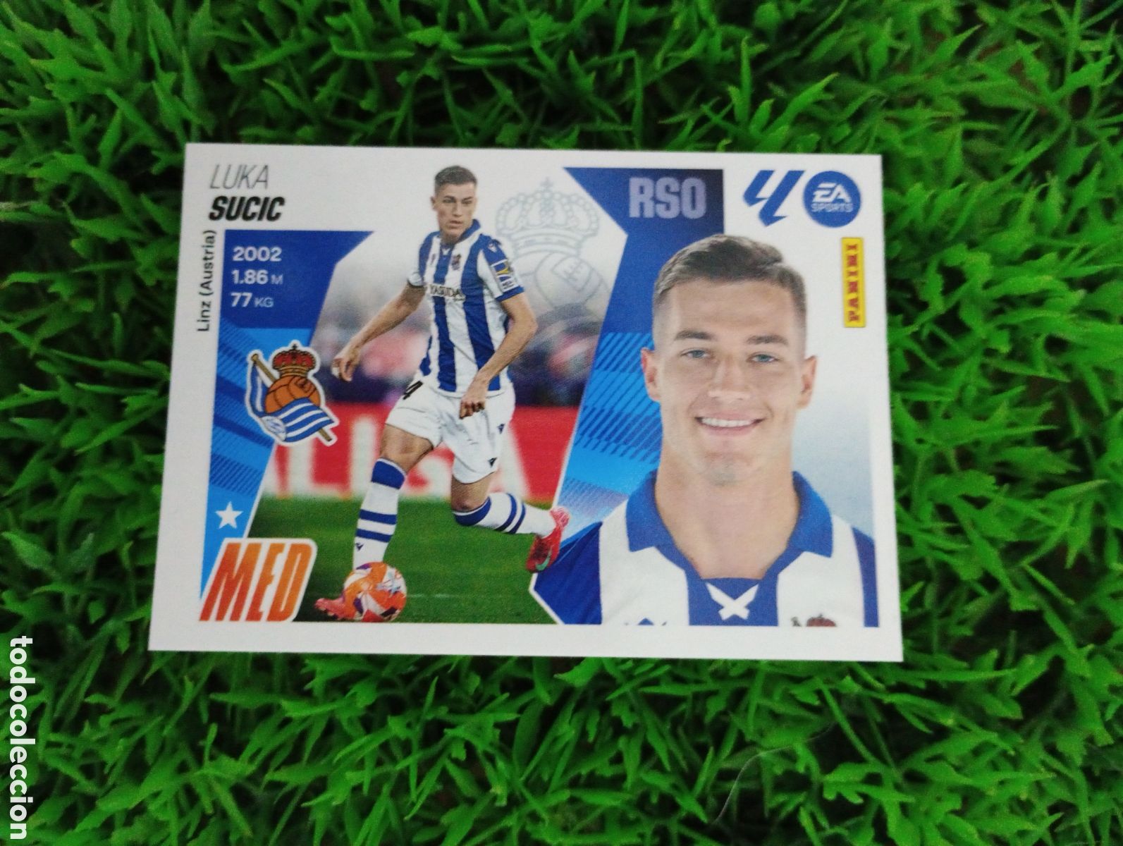 Coleccionismo cromos antiguos: Sucic Real Sociedad Liga Este 25-26 # 15 NUNCA PEGADO