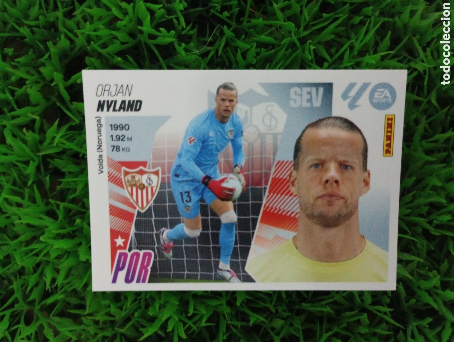 Coleccionismo cromos antiguos: Nyland Sevilla Liga Este 25-26 # 3 NUNCA PEGADO