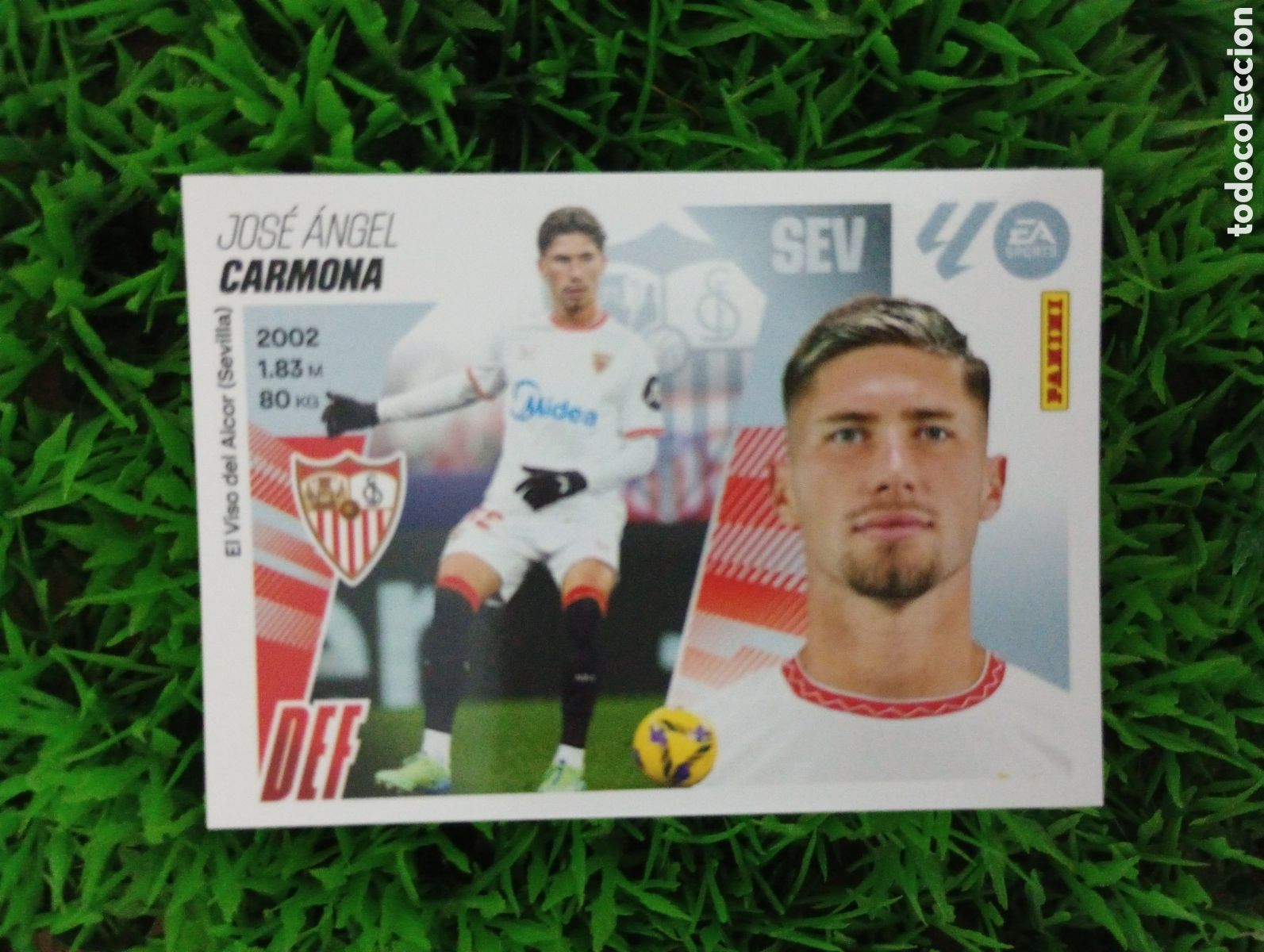 Coleccionismo cromos antiguos: Carmona Sevilla Liga Este 25-26 # 5 NUNCA PEGADO