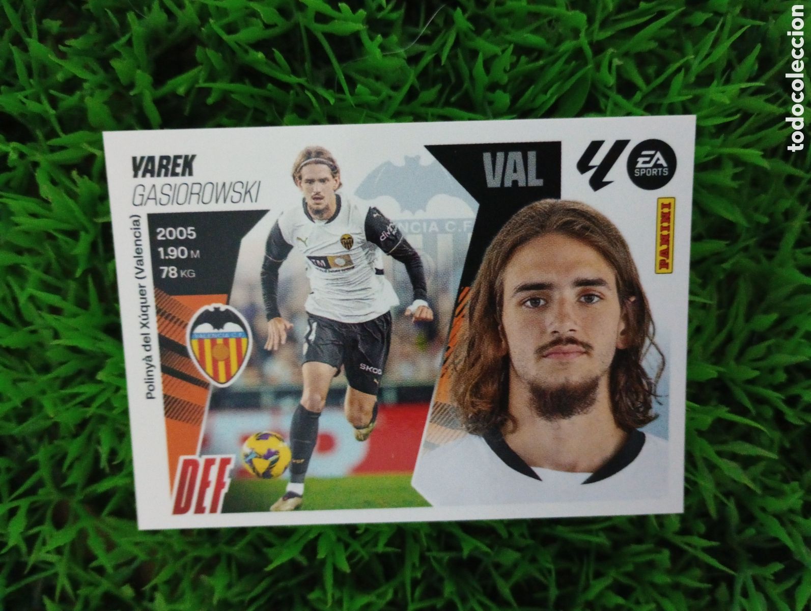 Coleccionismo cromos antiguos: Yarek Valencia Liga Este 25-26 # 9A NUNCA PEGADO