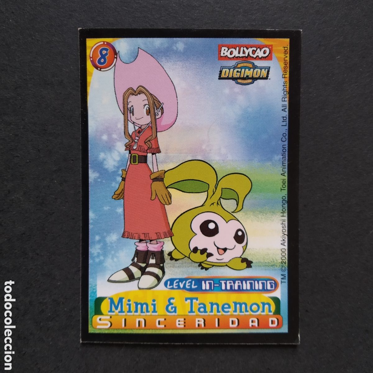 Coleccionismo cromos antiguos: CROMO - N&ordm; 08 - MIMI & TANEMON - DIGIMON - BOLLYCAO - A&Ntilde;O 2000
