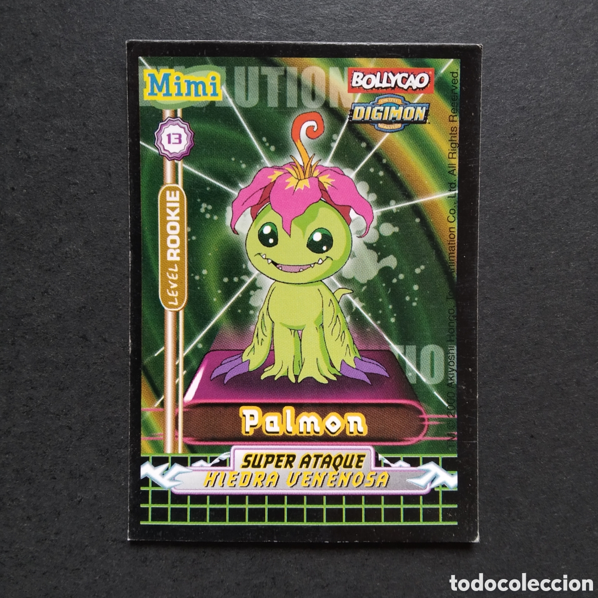 Coleccionismo cromos antiguos: CROMO - N&ordm; 13 - PALMON - DIGIMON - BOLLYCAO - A&Ntilde;O 2000