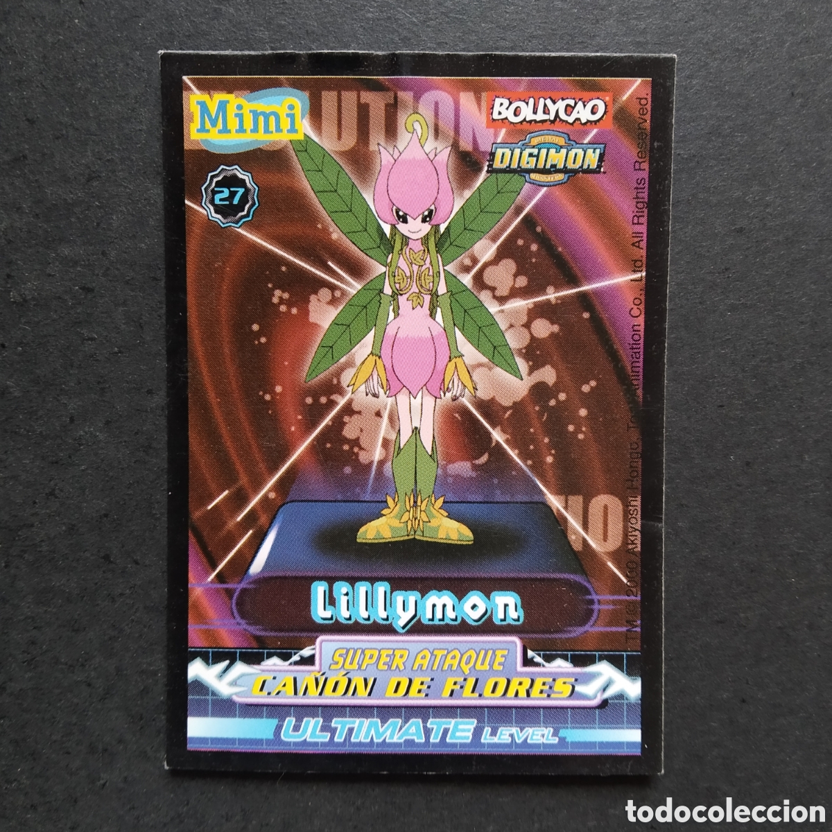 Coleccionismo cromos antiguos: CROMO - N&ordm; 27 - LILLYMON - DIGIMON - BOLLYCAO - A&Ntilde;O 2000