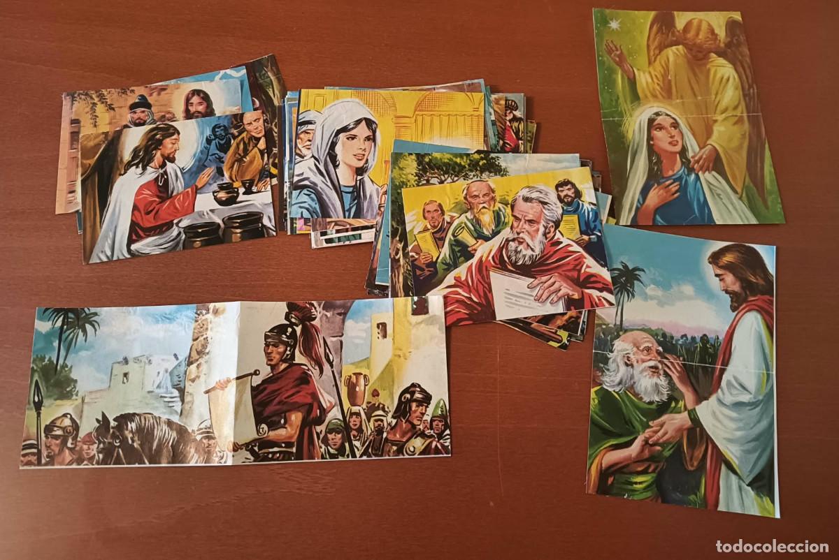 Sammeln alte Sammelbilder: EL NUEVO TESTAMENTO PRODUCCIONES EDITORIALES LOTE 62 CROMOS