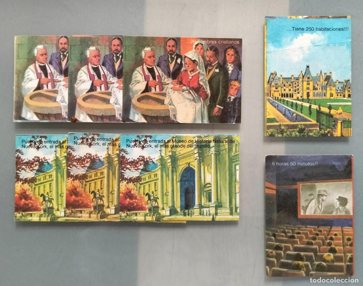 Coleccionismo cromos antiguos: 8 Cromos BIMBO - EL BA&Uacute;L DE LAS SORPRESAS - ALBUM LIBRO ADIVINANZAS 2 - Hay repetidos, leer desc.