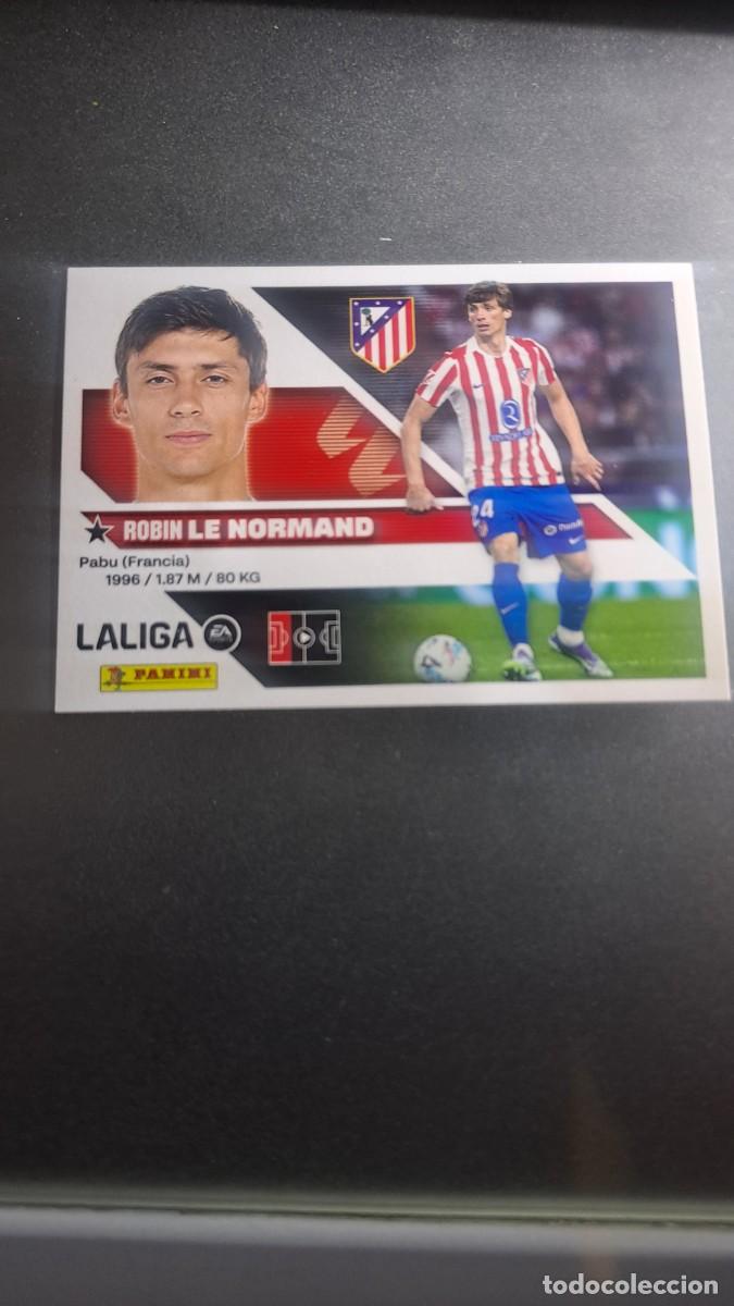 Coleccionismo cromos antiguos: CROMO LE NORMAND 8A 8 A ATLETICO DE MADRID LIGA 2026 2027 26 27 ESTE PANINI NUNCA PEGADO
