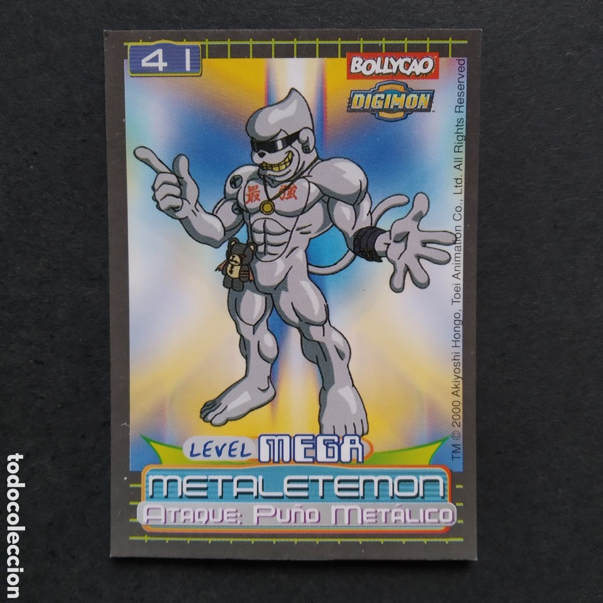 Coleccionismo cromos antiguos: CROMO - N&ordm; 41 - METALETEMON - DIGIMON - BOLLYCAO - A&Ntilde;O 2000