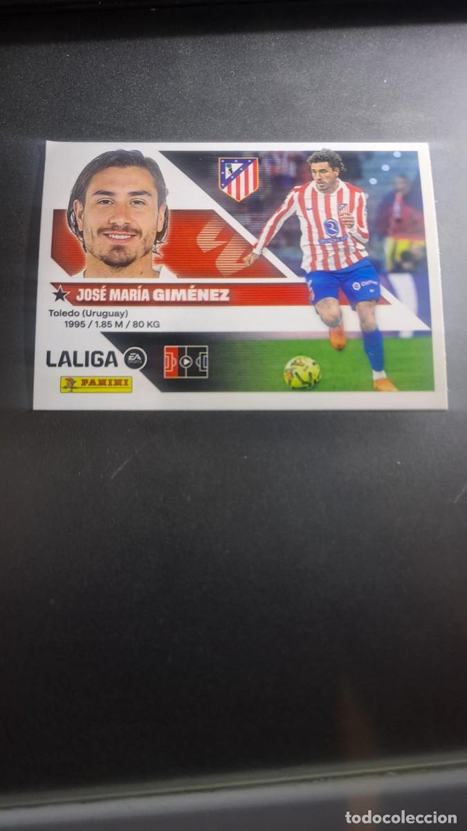 Coleccionismo cromos antiguos: CROMO GIMEMEZ 8B 8 B ATLETICO DE MADRID LIGA 2026 2027 26 27 ESTE PANINI NUNCA PEGADO